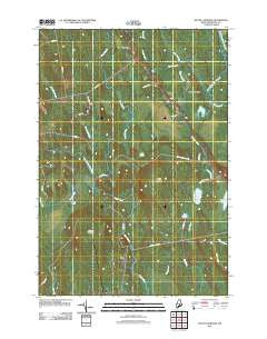 South Lagrange Maine Historical topographic map, 1:24000 scale, 7.5 X 7.5 Minute, Year 2011