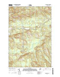 South Sebec Maine Current topographic map, 1:24000 scale, 7.5 X 7.5 Minute, Year 2014