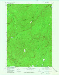Speckled Mountain Maine Historical topographic map, 1:24000 scale, 7.5 X 7.5 Minute, Year 1970
