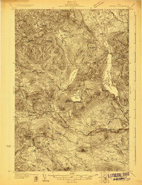 Spencer Maine Historical topographic map, 1:48000 scale, 15 X 15 Minute, Year 1928