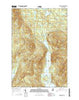 Spencer Lake Maine Current topographic map, 1:24000 scale, 7.5 X 7.5 Minute, Year 2014