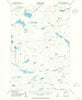 Spider Lake Maine Historical topographic map, 1:62500 scale, 15 X 15 Minute, Year 1954