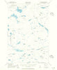 Spider Lake Maine Historical topographic map, 1:62500 scale, 15 X 15 Minute, Year 1954