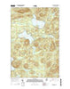 Spider Lake Maine Current topographic map, 1:24000 scale, 7.5 X 7.5 Minute, Year 2014