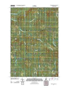 Spinney Brook Maine Historical topographic map, 1:24000 scale, 7.5 X 7.5 Minute, Year 2011