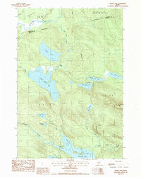 Spring Lake Maine Historical topographic map, 1:24000 scale, 7.5 X 7.5 Minute, Year 1987