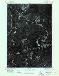 Springfield NE Maine Historical topographic map, 1:24000 scale, 7.5 X 7.5 Minute, Year 1975