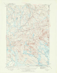 Springfield Maine Historical topographic map, 1:62500 scale, 15 X 15 Minute, Year 1931