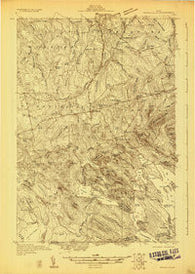 Springfield Maine Historical topographic map, 1:48000 scale, 15 X 15 Minute, Year 1931