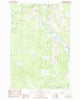 Squa Pan Maine Historical topographic map, 1:24000 scale, 7.5 X 7.5 Minute, Year 1986