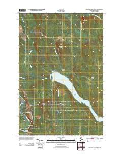 Scopan Lake West Maine Historical topographic map, 1:24000 scale, 7.5 X 7.5 Minute, Year 2011