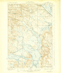 Square Lake Maine Historical topographic map, 1:62500 scale, 15 X 15 Minute, Year 1931