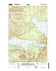 Square Lake West Maine Current topographic map, 1:24000 scale, 7.5 X 7.5 Minute, Year 2014