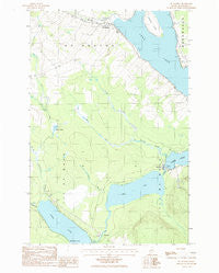 St. Agatha Maine Historical topographic map, 1:24000 scale, 7.5 X 7.5 Minute, Year 1986