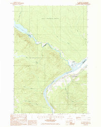 St. Francis Maine Historical topographic map, 1:24000 scale, 7.5 X 7.5 Minute, Year 1985