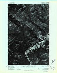 St Francis NW Maine Historical topographic map, 1:24000 scale, 7.5 X 7.5 Minute, Year 1975
