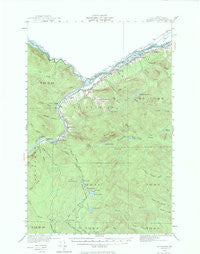 St. Francis Maine Historical topographic map, 1:62500 scale, 15 X 15 Minute, Year 1930