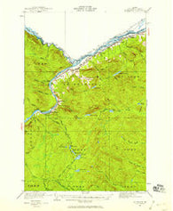St. Francis Maine Historical topographic map, 1:62500 scale, 15 X 15 Minute, Year 1930