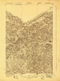 St Francis Maine Historical topographic map, 1:48000 scale, 15 X 15 Minute, Year 1930