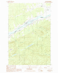 St John Maine Historical topographic map, 1:24000 scale, 7.5 X 7.5 Minute, Year 1985