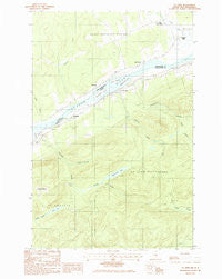 St John Maine Historical topographic map, 1:24000 scale, 7.5 X 7.5 Minute, Year 1985