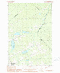 St. Zacharie North Quebec Historical topographic map, 1:24000 scale, 7.5 X 7.5 Minute, Year 1989