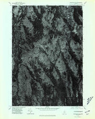 Stacyville NE Maine Historical topographic map, 1:24000 scale, 7.5 X 7.5 Minute, Year 1975