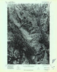 Stacyville NW Maine Historical topographic map, 1:24000 scale, 7.5 X 7.5 Minute, Year 1975