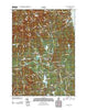 Steep Falls Maine Historical topographic map, 1:24000 scale, 7.5 X 7.5 Minute, Year 2011