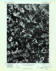 Stetson NE Maine Historical topographic map, 1:24000 scale, 7.5 X 7.5 Minute, Year 1975
