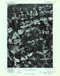 Stetson NW Maine Historical topographic map, 1:24000 scale, 7.5 X 7.5 Minute, Year 1975