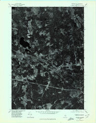 Stetson SE Maine Historical topographic map, 1:24000 scale, 7.5 X 7.5 Minute, Year 1976