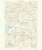 Stetson Maine Historical topographic map, 1:62500 scale, 15 X 15 Minute, Year 1935