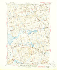 Stetson Maine Historical topographic map, 1:62500 scale, 15 X 15 Minute, Year 1935
