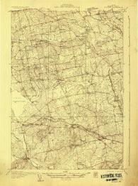 Stetson Maine Historical topographic map, 1:48000 scale, 15 X 15 Minute, Year 1931