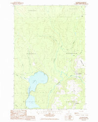 Stockholm Maine Historical topographic map, 1:24000 scale, 7.5 X 7.5 Minute, Year 1986