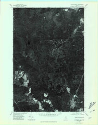 Stockholm SE Maine Historical topographic map, 1:24000 scale, 7.5 X 7.5 Minute, Year 1975