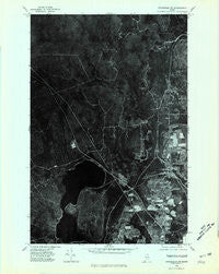 Stockholm SW Maine Historical topographic map, 1:24000 scale, 7.5 X 7.5 Minute, Year 1975