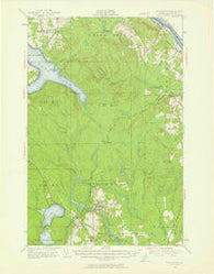 Stockholm Maine Historical topographic map, 1:62500 scale, 15 X 15 Minute, Year 1953