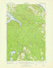 Stockholm Maine Historical topographic map, 1:62500 scale, 15 X 15 Minute, Year 1953