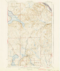 Stockholm Maine Historical topographic map, 1:62500 scale, 15 X 15 Minute, Year 1931