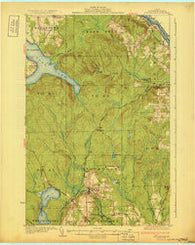Stockholm Maine Historical topographic map, 1:62500 scale, 15 X 15 Minute, Year 1931