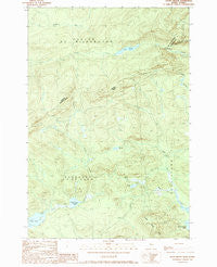 Stony Brook Maine Historical topographic map, 1:24000 scale, 7.5 X 7.5 Minute, Year 1989