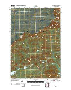 Stony Brook Maine Historical topographic map, 1:24000 scale, 7.5 X 7.5 Minute, Year 2011