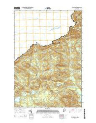 Stony Brook Maine Current topographic map, 1:24000 scale, 7.5 X 7.5 Minute, Year 2014