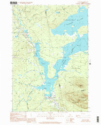 Stratton Maine Historical topographic map, 1:24000 scale, 7.5 X 7.5 Minute, Year 1997