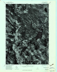 Strong Maine Historical topographic map, 1:24000 scale, 7.5 X 7.5 Minute, Year 1977