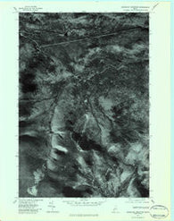 Sugarloaf Mountain Maine Historical topographic map, 1:24000 scale, 7.5 X 7.5 Minute, Year 1977