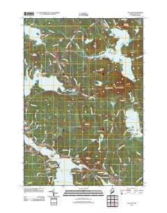 Sullivan Maine Historical topographic map, 1:24000 scale, 7.5 X 7.5 Minute, Year 2011