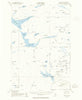 Telos Lake Maine Historical topographic map, 1:62500 scale, 15 X 15 Minute, Year 1953